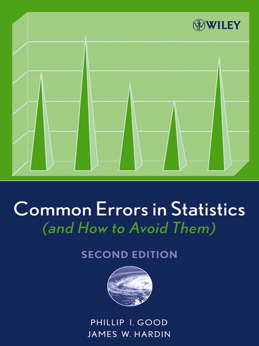 Cover image for Common Errors in Statistics (and How to Avoid Them)